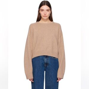 LOULOU STUDIO
Beige Bruzzi Sweater